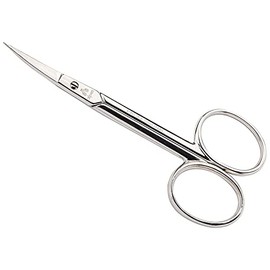 Alpen Cuticle Scissors Nickel Plated Curved 9.0 cm