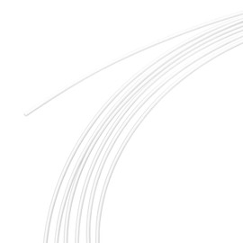 sourcing map PMMA Side Light for LED Light Guides House Hotel Fibre Cable Transparent 1 mm 50 m