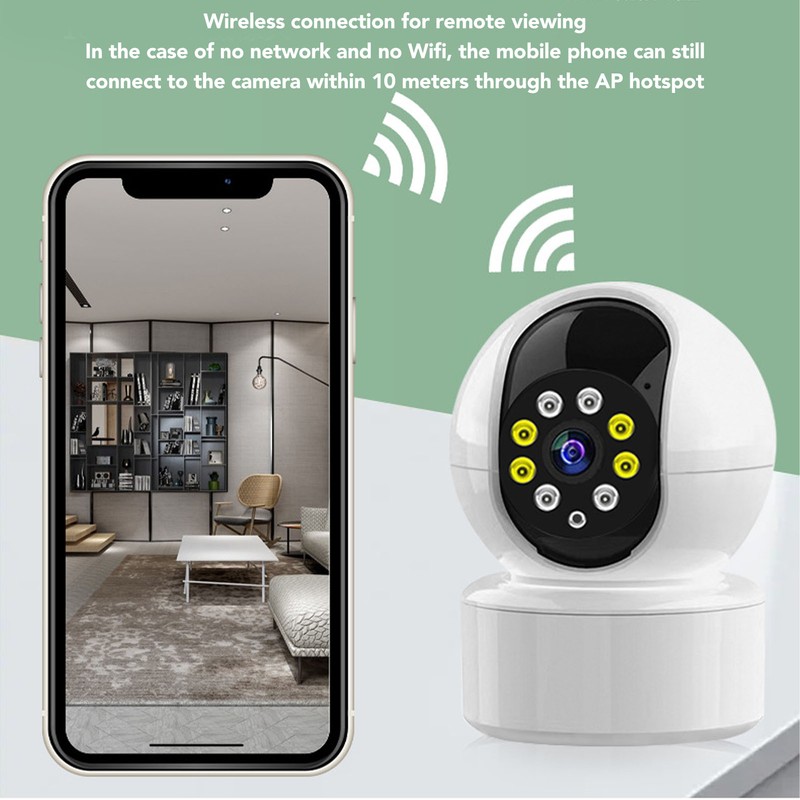 Indoor Security Camera Home 1080P HD 2 Way Audio Motion