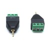 Sscon 5pcs 2.5mm Stereo Audio Male Plug to AV 3-Screw