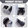 Set of 2 Fixed Shower Holder, Adjustable Shower Holder, Hand