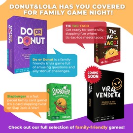 Slapburger Card Game - Fast-Paced Kids and Family Games for Ages 4 and Up - Fun Card Game for Birthdays, Classroom, Camping, Game Night & Friends - Easy to Play, 2 to 6 Players, 15 Minutes Playtime