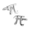 Men's Math physics PI 3.14 π Cufflinks