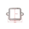 Set: Carburettor Intake Manifold Membrane Block Suitable for Peugeot Speedfight