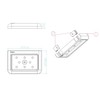 Haceka Soap Holder Yoly, Stainless-Steel Silver, 15 x 15 x