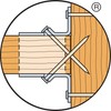 Simpson Strong-Tie LRU212Z - LRUZ Face-Mount Rafter Hanger - Adjustable