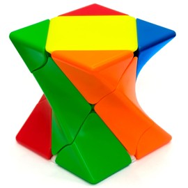 ROXENDA 3x3x3 Zauberwürfel Skewb Twist Stickerless Cube Twisty Würfel Smooth Turn Puzzle Spielzeug für Kinder