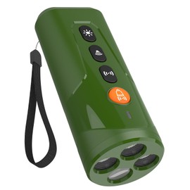 PcEoTllar Dog Bark Deterrent Devices, Ultrasonic Dog Training Devices, Anti Barking Device for Dogs, Stops Bad Behavior, 3 Modes & LED Light, Rechargeable & Easy to use