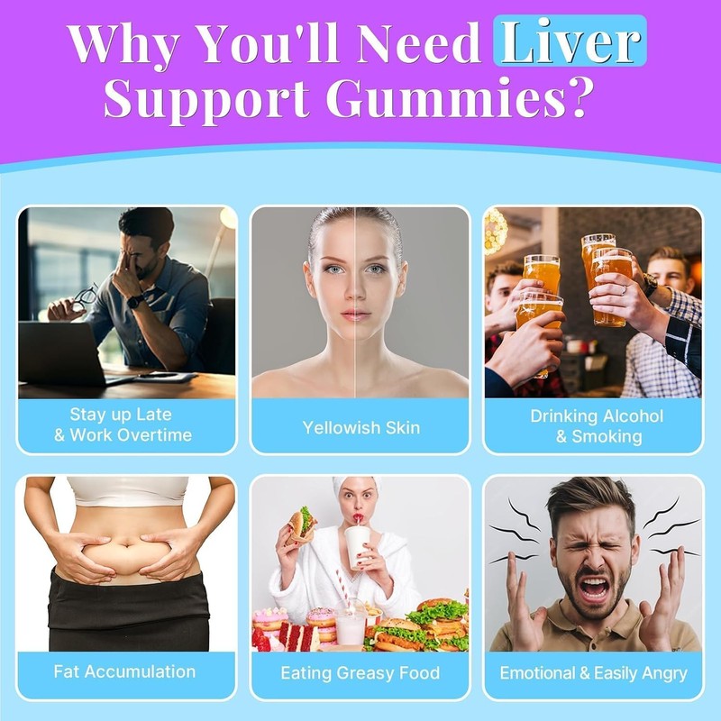Liver Support Gummies, 120 Count