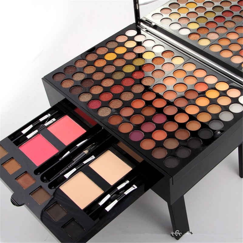 CHSEEO Make-Up Set Cosmetics Vanity Case Cosmetic Gift Set Lip