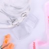 25Pcs 1.3x1.3 Inch Square Transparent Acrylic Photo Insert Keychain Blanks