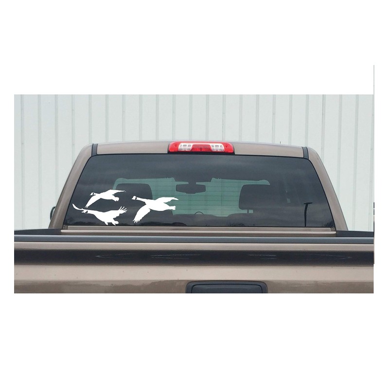 Waterfowl Decals Goose Honkers Flyin – Geese Flying in Decal-