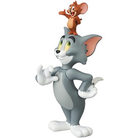 Medicom Toy UDF Ultra Detail Figure No. 601 Tom and Jerry JERRY on TOM'S HEAD Total Height Approx. 2.6 / 0.8 inches (65 / 20 mm) Painted Finished Figure