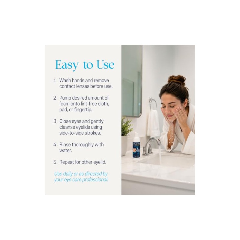 Ocusoft Lid Scrub Eyelid Cleanser Compliance Kit, Original Formula Size: