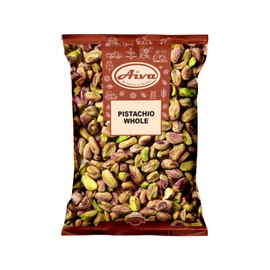 Aiva Raw Pistachios, No Shells, Unsalted (2 LB) – Premium Whole Nuts for Snacking, Cooking, and Baking