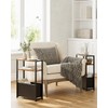 Apetaccat Narrow Side Table End Table, 3-Tier Side Table with