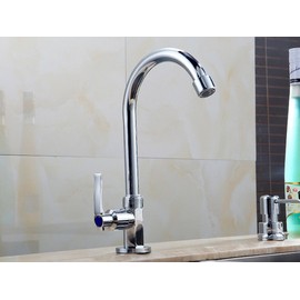Life System ST47 Single Lever Single Faucet Hand Wash Bowl 360° Rotation Gooseneck Swan Washbasin Faucet