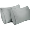 Lirex 2 Pack Pillow Cases, 100% Cotton Breathable Pillowcases Pillow