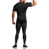 ATHLIO Men's 3-Pack Cool Dry Compression Shirts, Short Sleeve Sports