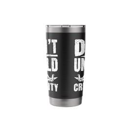 Don't Unfold my Creativity - Origami Folding Stainless Steel Insulated Tumbler