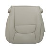FZJDSD Tan Driver Side Bottom Replacement Leather Seat Cover Compatible