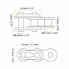 sourcing map 8Pcs Chain Master Connector Link Roller, 1/2" Pitch