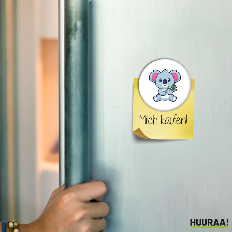 Huuraa Magnet Koala Comic Gift 59 mm Bottle Opener Koala