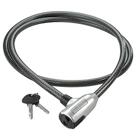 Schlage 60 in. H x 5/8 in. W x 6 ft. L Steel Key Cable Lock 1 pk