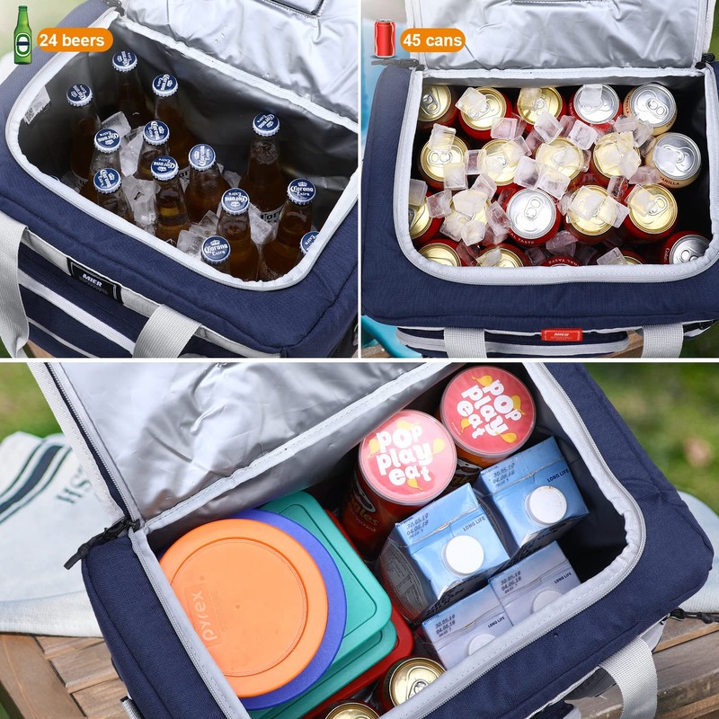 MIER 30L Extra Large Soft Cooler Bag with Bottle Opener