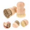 KICHOUSE 2Pcs Kitchen Brush Practical Palm Cleaning Brush for Pots