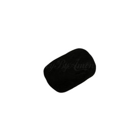 Hair Padding Chignon Volume Boost Invisible Hair Pad Bun Bump Up Puff Insert For Updos (Large- 18 x 10 x 3cm, Black)