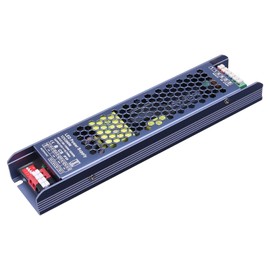 GOMING CE Ultra Thin 12V 200W Power Supply LED Driver AC 100-130V to DC 12V 16.7A Lighting Transformer Constant Voltage for LED Strip Light