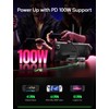 JSAUX Upgraded Docking Station 4K@120Hz for Steam Deck OLED/ROG Ally