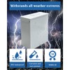 Jiangce 100A Generator Transfer Switch, 3P Heavy Duty Automatic Transfer