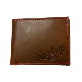 Rawlings Men's Debossed, Light Brown | Logo, 3.5" x 3" x .75"