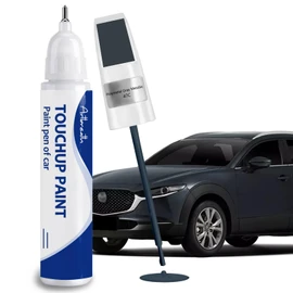 Polymetal Gray Metallic(47C) Touch Up Paint for Mazda-Exact Match–Chips and Nicks Car Paint Scratch Repair Kit Automotive Paint Pen for CX-5/CX-30/CX-50/CX-70/MAZDA3 SEDAN/HATCHBACK