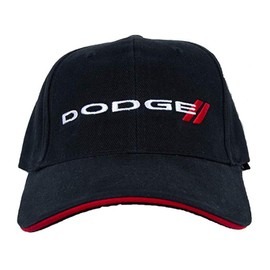 Dodge Logo Embroidered Hat Cap (Black)