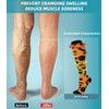 FuelMeFoot Compression Socks - 20-30mmHg Graduated Support for Men &