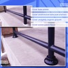 Simshoe Deck Post Base Cover – Durable, Snap-Together Round Shoe