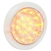 LED Autolamps 12V Round Indicator Lamp with Clear Lens, 130