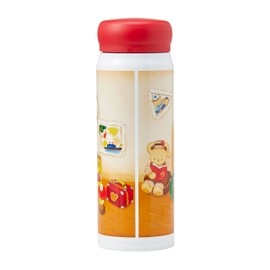 Miki House 15-4163-686 Stainless Steel Bottle, Water Bottle, Heat Retention, 16.9 fl oz (480 ml), For Boys, Girls, Babies, Kids, Children's Clothes, Adults, Women's, Mom