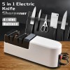 DUOERLAN Electric Knife Sharpener Professional Kitchen Sharpening Stone Grinder knives