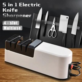 DUOERLAN Electric Knife Sharpener Professional Kitchen Sharpening Stone Grinder knives