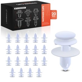 A-Premium 20PCS Nylon Retainer Clip Fasteners Compatible with Jeep Liberty 2002-2007 & Chrysler PT Cruiser 2002-2010 & Dodge Neon 2001-2002 - For 9mm Hole