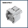VekAuto 1 Set 2 Pin No.9098011051 Reverse Light Switch Connector
