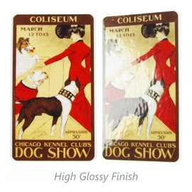 Le Chat Noir Advertising Poster Fridge Magnet, 1896 Théophile Steinlen French Ad Repro Black Cat Refrigerator Magnet