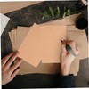 jojofuny 100 Pcs Blank Postcards for DIY Art Projects Cardstock
