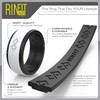 Rinfit Silicone Rings for Men 9mm Wide, 2mm Thick -