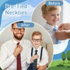 Enlision Boys Ties Black Pre-Tied Kids Necktie for Age 8-12