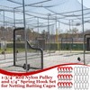 Tondiamo 15 Sets 1-3/4" Red Nylon Pulley and 1/4" Spring